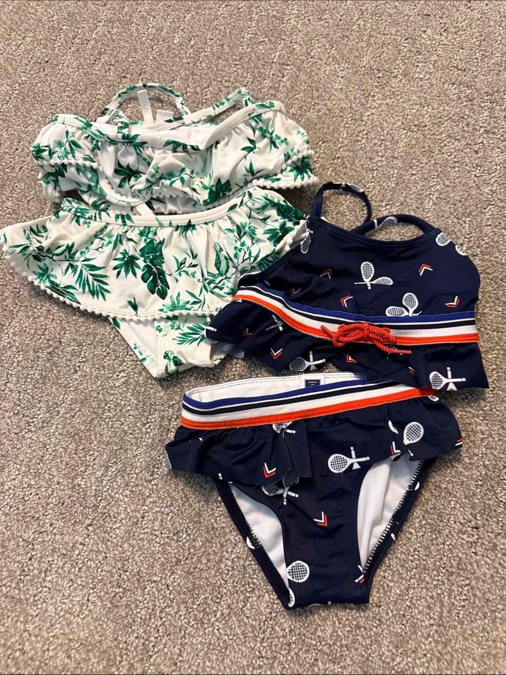 2T Janie and jack bathing suits